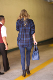 Nicky Hilton makes a happy call following a doctors visit