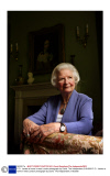 P. D.  James at home in west London photograph by David  The Independent 21/8/2008