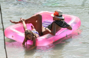 Exclusive... Heidi Klum & Vito Schnabel Enjoy The Beach In Jamaica 