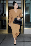 Lady Gaga Leaves her Apartment in Manhattan