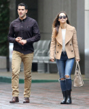 Exclusive... Jesse Metcalfe & Cara Santana Shopping In Beverly Hills 