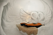 Check in, chill out! Stunning igloo hotel opens with private pools, mountain saunas and candle-lit suites ... but no running water
