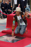 Pharrell Williams Star on the Hollywood Walk of Fame