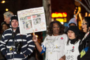 Protest's for the Eric Garner case continue in Tompkinsville