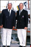 MONACO / PRINCE AGHA KAHN'S VISIT TO MONACO AND PRINCE ALBERT.
