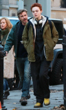 Stars Film 'Three Generations' In New York City 