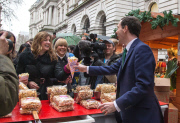 Inaugural Downing Street Christmas fair to highlight small businesses, London, Britain - 05 Dec 2014