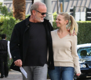 Kelsey Grammer and wife Kayte Walsh out and about in West Hollywood, Los Angeles, America - 04 Dec 2014