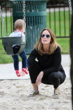 Emily Blunt enjoying Motherhood with daughter Hazel