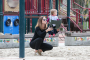 Emily Blunt enjoying Motherhood with daughter Hazel