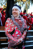 Santacon walk, London, Britain - 06 Dec 2014