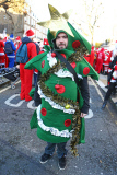 Santacon walk, London, Britain - 06 Dec 2014