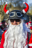 Santacon walk, London, Britain - 06 Dec 2014