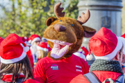 Santacon walk, London, Britain - 06 Dec 2014