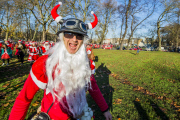 Santacon walk, London, Britain - 06 Dec 2014