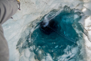 Sinkholes on Glaciers