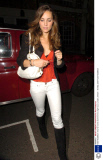 Kate Middleton returns home alone from a night out, London, Britain - 30 May 2007