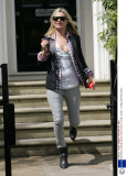 Kate Moss Leaving Davina Taylors House, London, Britain - 09 May 2009