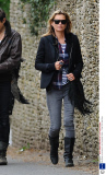 Kate Moss out and about in the Cotswolds, Britain - 12 Apr 2014