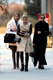 *EXCLUSIVE* Best friends Hailey Baldwin, Gigi Hadid and Kendall Jenner leave the studio