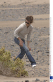 Penelope Cruz prepares to shoot her new film, Lanzarote, Canary Islands - 25 May 2008