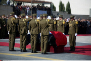 Ramallah: Ziad Abu Ein funeral