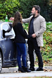 Jennifer Garner and Ben Affleck share a Lovable Moment in Brentwood
