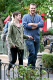 Jason Segel has some laughs with an unknwon woman at The Grove