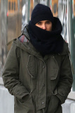 Jennifer Connelly bundled up in NYC