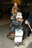 Steven Tyle and Aimee Preston maintain composure to fans after being detained at LAX - Part 2