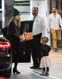 PREMIUM EXCLUSIVE Jessica Alba and Haven go to a holiday party