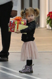 PREMIUM EXCLUSIVE Jessica Alba and Haven go to a holiday party