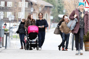 EXC - TAMARA ECCLESTONE AND FAMILY IN SWITZERLAND