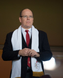 Prince Albert of Monaco Attends The Football