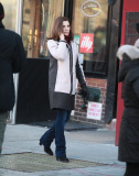 Julianna Margulies On The Set Of 'The Good Wife'