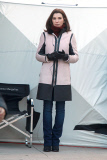 Julianna Margulies On The Set Of 'The Good Wife'