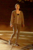 *EXCLUSIVE* Jennifer Lawrence spends her evening at director Gabe Polsky's home