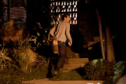 *EXCLUSIVE* Jennifer Lawrence spends her evening at director Gabe Polsky's home
