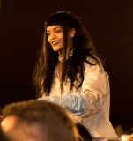 Rihanna having a blast in Paris