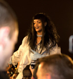Rihanna having a blast in Paris