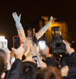 Rihanna having a blast in Paris