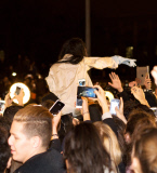 Rihanna having a blast in Paris