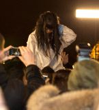 Rihanna having a blast in Paris