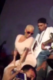 AMBER ROSE TWERKS ON CHRIS BROWN AT THE SUPPER CLUB