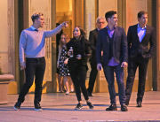 Exclusive... Stars Leaving Lance Bass' Wedding Rehearsal Dinner 