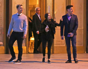Exclusive... Stars Leaving Lance Bass' Wedding Rehearsal Dinner 