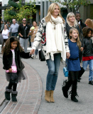 Heidi Klum gets in some family time with her kids at The Grove
