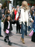 Heidi Klum gets in some family time with her kids at The Grove