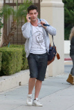 Guests arrive to celebrate the wedding of Lance Bass and Michael Turchin