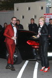 Guests arrive to celebrate the wedding of Lance Bass and Michael Turchin
